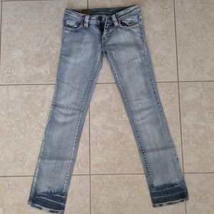 Angel Denim Bootcut Jeans, Low waisted